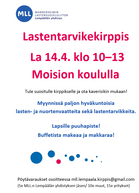 Lastentarvikekirppis 14.4. klo 10-13